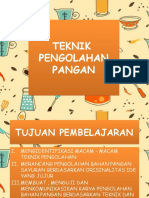 Tugas Prakarya - Teknik Pengolahan 1