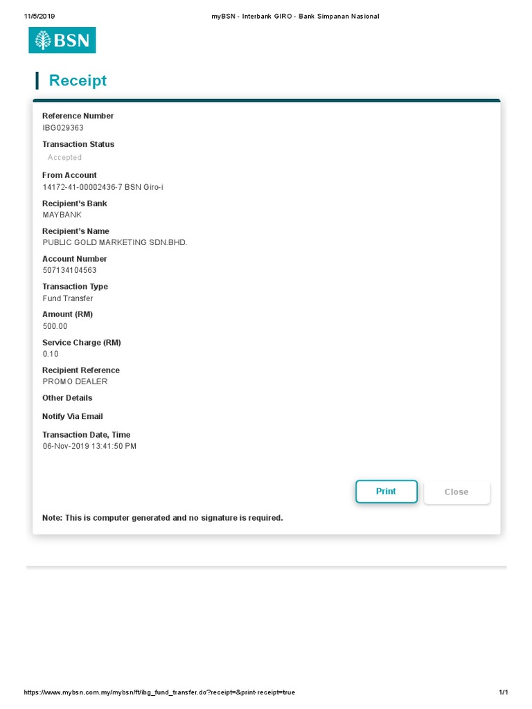 How To Use Bsn Online Banking