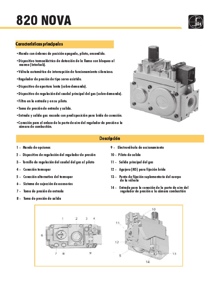 Valvulas Monobloque Sit 820 Nova PDF | PDF | Tornillo | Transformador