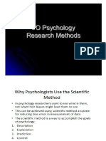 Industrial Organizational Psychology Research Methods
