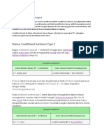 Conditional Sentence Type 2