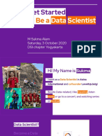 Get Started To Be A Data Scientist