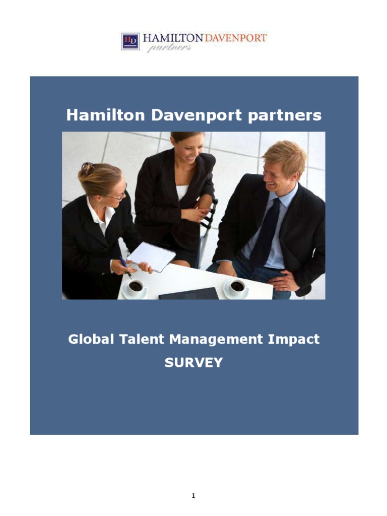 Global Talent Management Survey Insights | PDF | Talent Management ...