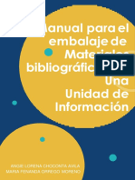 Manual de Embalaje de Material Bibliografico PDF
