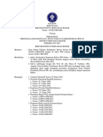 Perubahan Personalia Keanggotaan Senat FKH IPB Periode 2003-2007