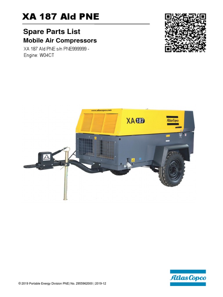 Xa 187 Parts Manual Pdf Washer Hardware Screw