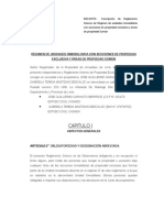 Reglamento Interno y Memoria Descriptiva San Miguel Aguilar Garavito