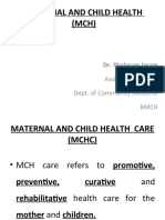 Maternal & Child Health Care