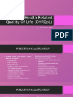 Oral Health Related Quality of Life (Ohrqol) : DR - Drg. Febrian. MKM