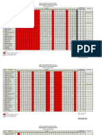 Rekapitulasi Absensi Bulanan X Mipa 1