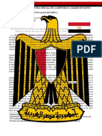 Posicion Oficial de Egipto