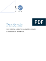 Pandemic: Non-Medical Operational Safety Aspects Supplemental Materials