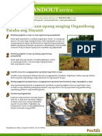 Ibat Ibang Paraan Upang Maging Organikong Pataba Ang Dayami PDF