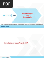 Segmentation-Factor Analysis