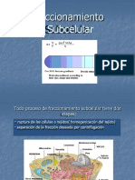 Fraccionamiento Subcelular