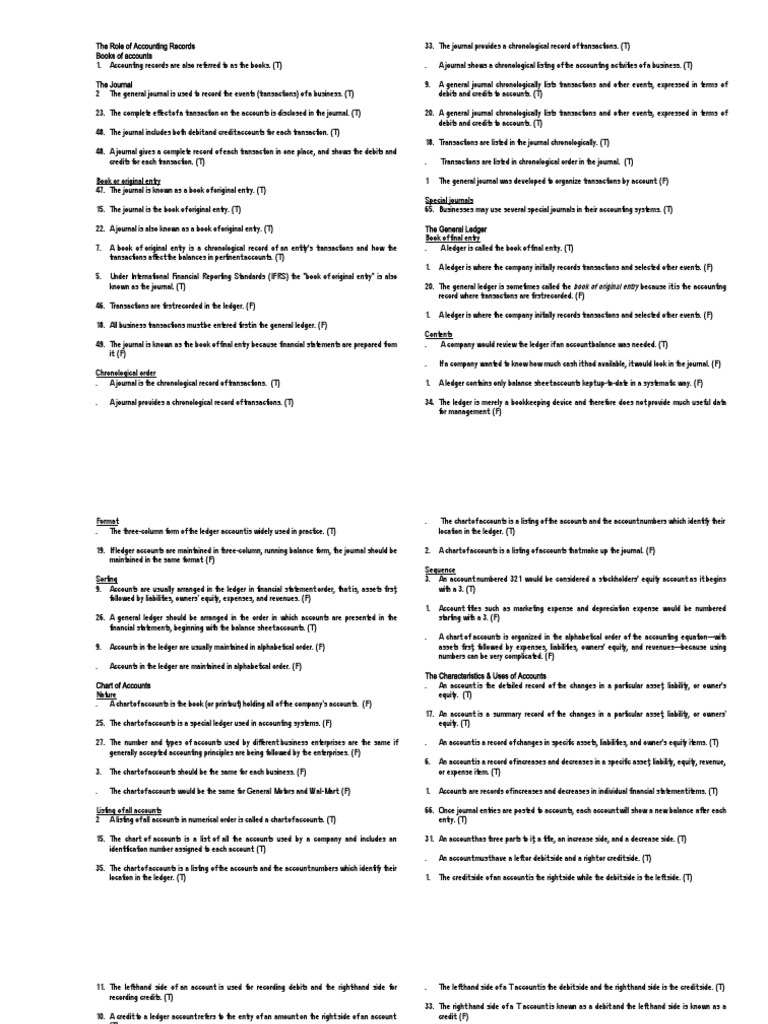 08 Recording Business Transactions | PDF | Debits And Credits 