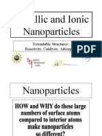 Metallic and Ionic Nanoparticles: Extendable Structures: Reactivity, Catalysis, Adsorption