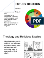 Ways To Study Religion