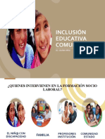 Tema 3.2 Inclusión Educativa