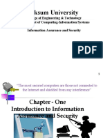 Information Assurance and Security Chapter