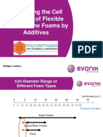 Influencing The Cell Structure of Flexible Polyurethane Foams by Additives (Presentation) PDF
