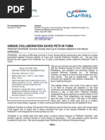 Download Unique Collaboration saves pets in Yuma by Humane Society of Yuma SN47904014 doc pdf