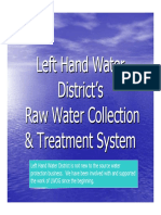 Left Hand Water District ' S Raw Water Collection & Treatment System