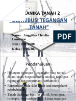 Distribusi Tegangan Tanah