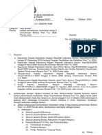 Surat Pemberitahuan Jadwal Rikkes Bintara Polri Polri T.A. 2020 PDF