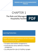 CHAPTER 1 - The Role and Management of Hospitality Facilities