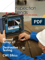 Phased Array UT Destructive Testing CWI Ethics: The Magazine For Materials Inspection and Testing Personnel