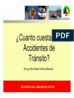 Cuánto Cuestan Los Accidentes de Tránsito. Por El Ing. Raúl Alberto Peniche Mendoza