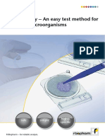 Compact Dry – An Easy Test Method for Counting Microorganisms