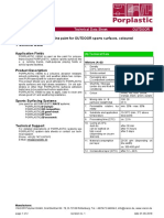 1 General Data: Porplastic X8090 Technical Data Sheet Outdoor