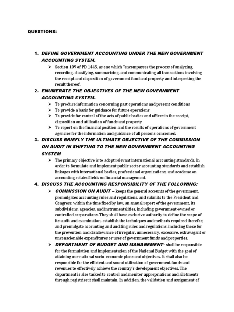 Government Accounting Punzalan Solman PDF Accrual Accounting