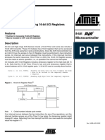 AVR072: Accessing 16-Bit I/O Registers: 8-Bit Microcontroller Application Note