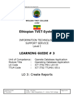 Ethiopian TVET-System: Learning Guide # 3