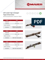 DATA Tap Changer Type Overview PDF