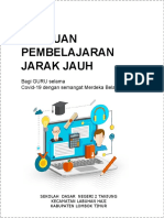 Panduan Pembelajaran Jarak Jauh Belajar Dirumah Masa C-19