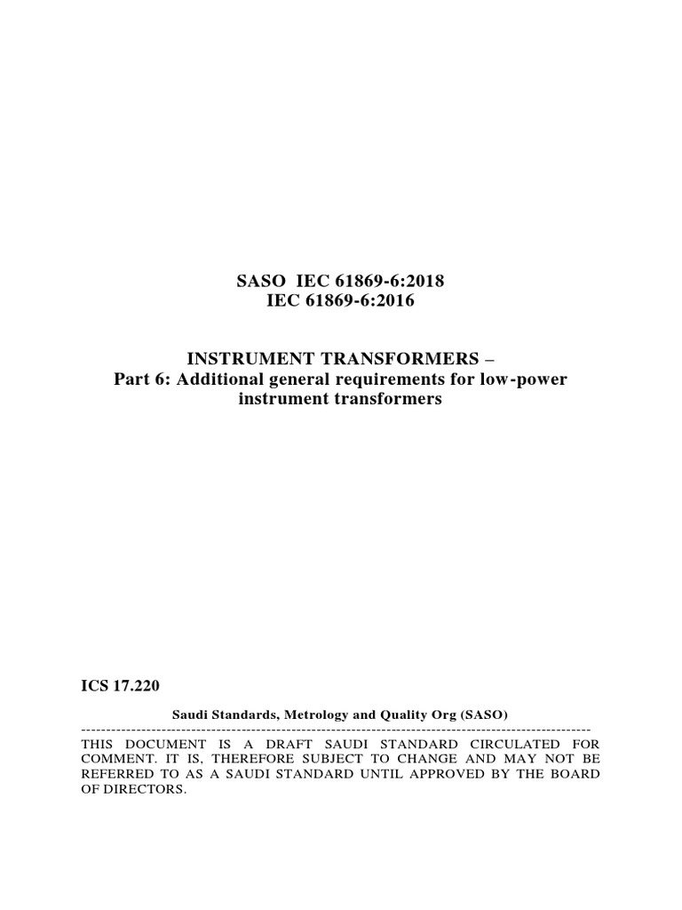 専用ページ How To Use The New IEC 61869 Series Standards | PDF | Transformer