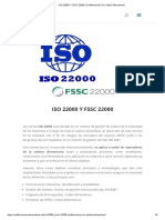 ISO 22000 Y FSSC 22000 - Certificaciones de Calidad Alimentarias