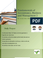 Fundamentals of Accountancy, Business and Management 2 For DEMO