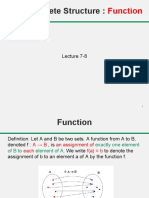 Basic Discrete Structure:: Function