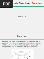 Basic Discrete Structure:: Function