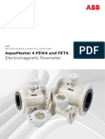 Aquamaster 4 Few4 and Fet4: Electromagnetic Flowmeter