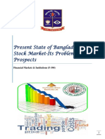 Present State of Bangladesh Stock Market-Its Problems & Prospects