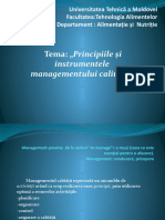 Tema 3 Instrumentele Managementului Calității