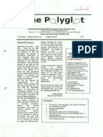 The Polyglot (Spring-Summer 2004) OPOL and Other Short Bilingualism-Related Segments