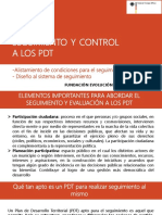Sesin 1 - Seguimiento y Control A Los PDT
