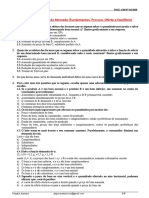 IE - Unidade 2 AP 2 Funcionamento Do Mercado (Fundamentos, Procura, Oferta e Equilíbrio)